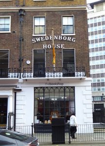 The Swedenborg House i Bloomsbury, London Borough of Camden.